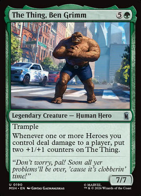 Marvel Superheroes The Thing, Be...
