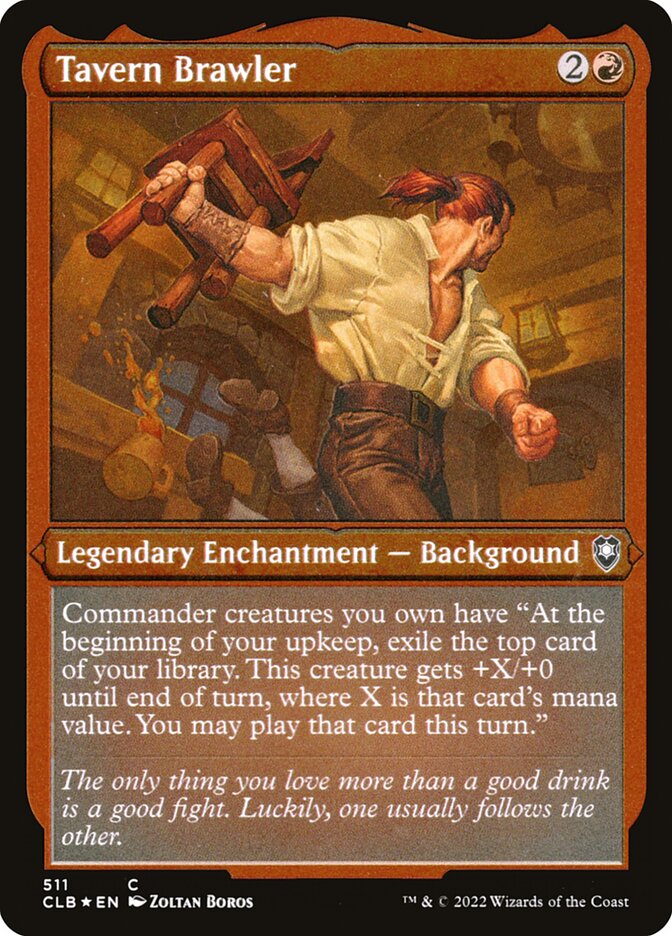 Tavern Brawler - Commander Legends #511 Card Front