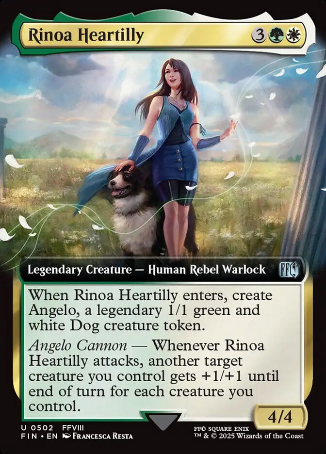 Extended Art Rinoa Heartilly Final Fantasy #502