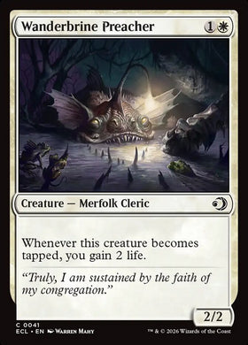Wanderbrine Preacher Lorwyn Ecli...