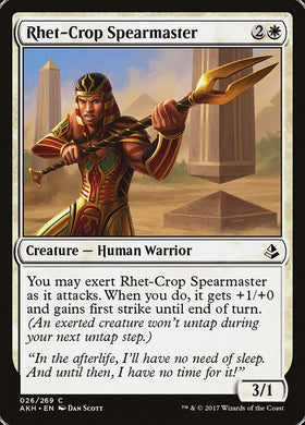 Rhet-Crop Spearmaster Amonkhet #...