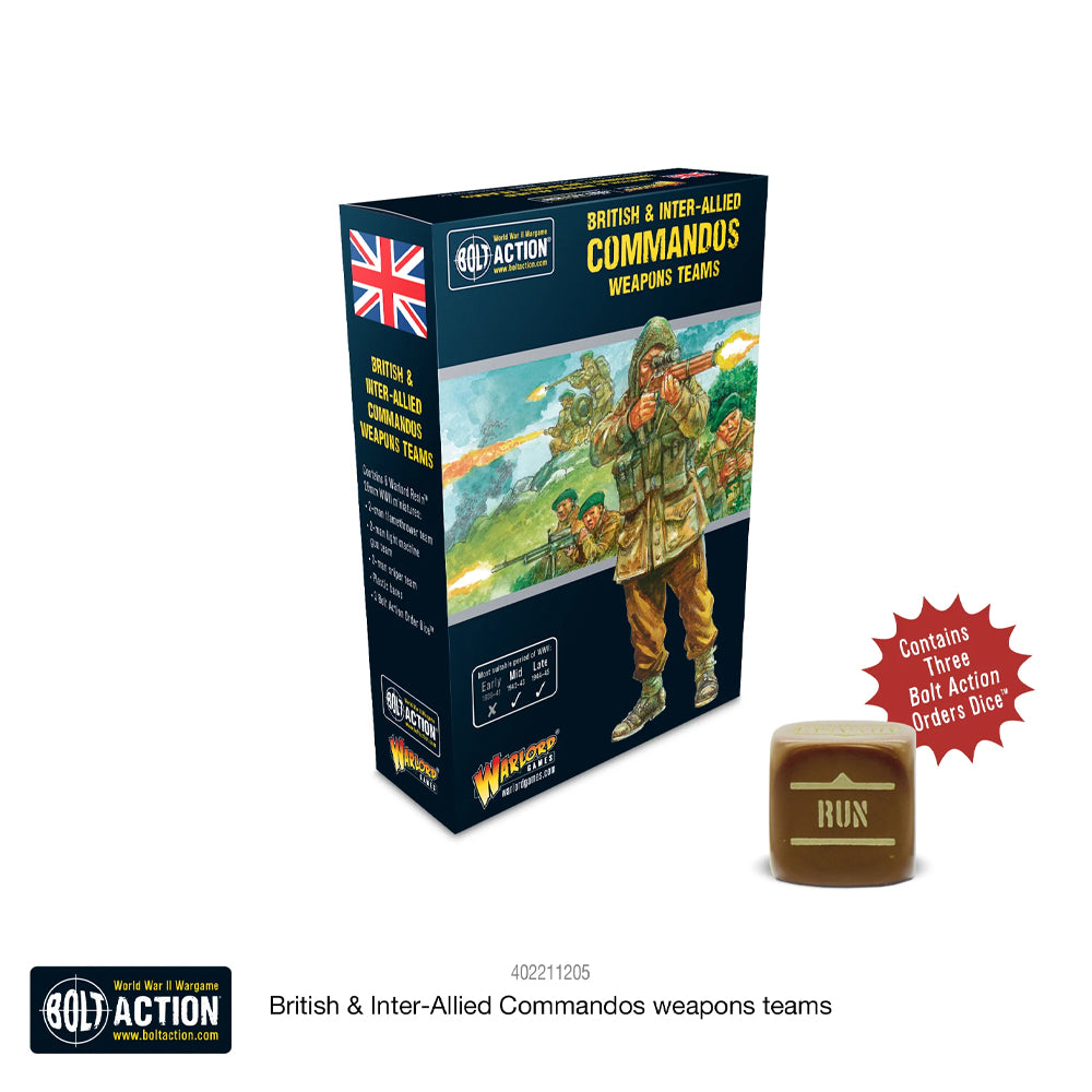 Bolt Action British & Inter Commando Weapon Teams