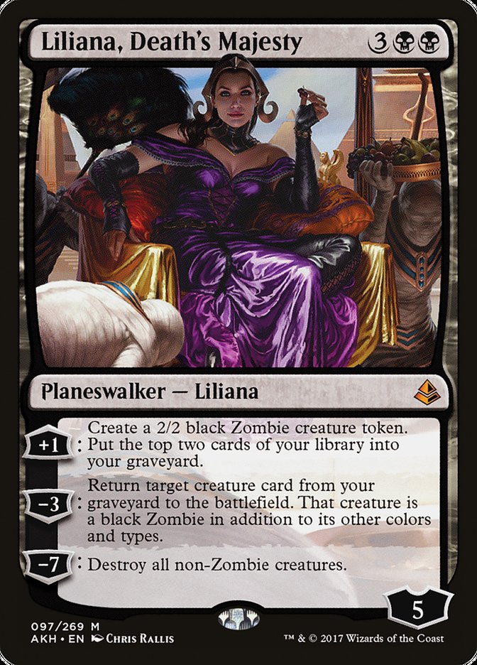 Liliana, Death's Majesty Amonkhet #097 | Magic! The Gathering Singles