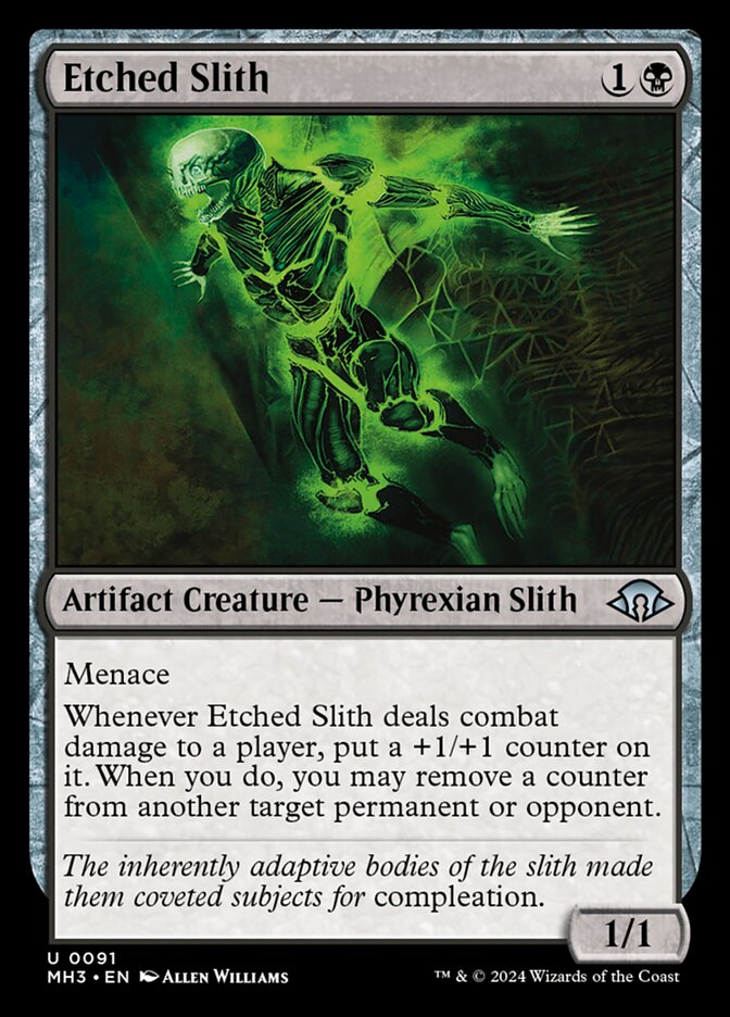 Etched Slith MTG Single | MH3 #091