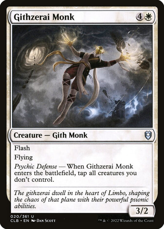 Githzerai Monk - Commander Legen...