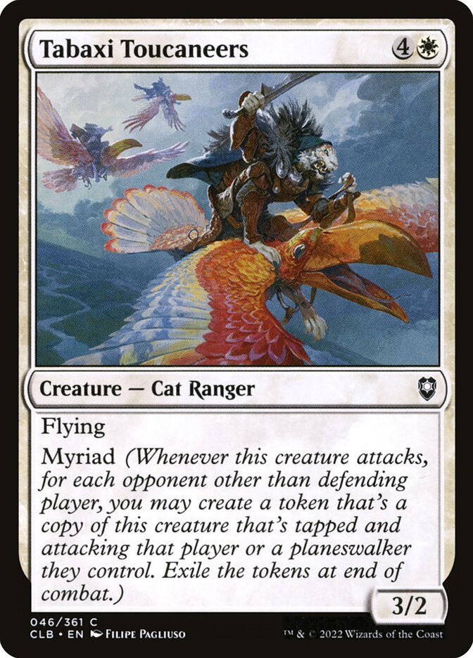 Tabaxi Toucaneers - Commander Legends #046 Card Front