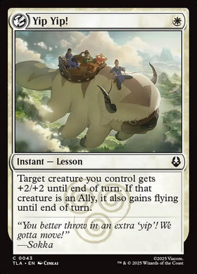 Yip Yip! Avatar The Last Airbend...