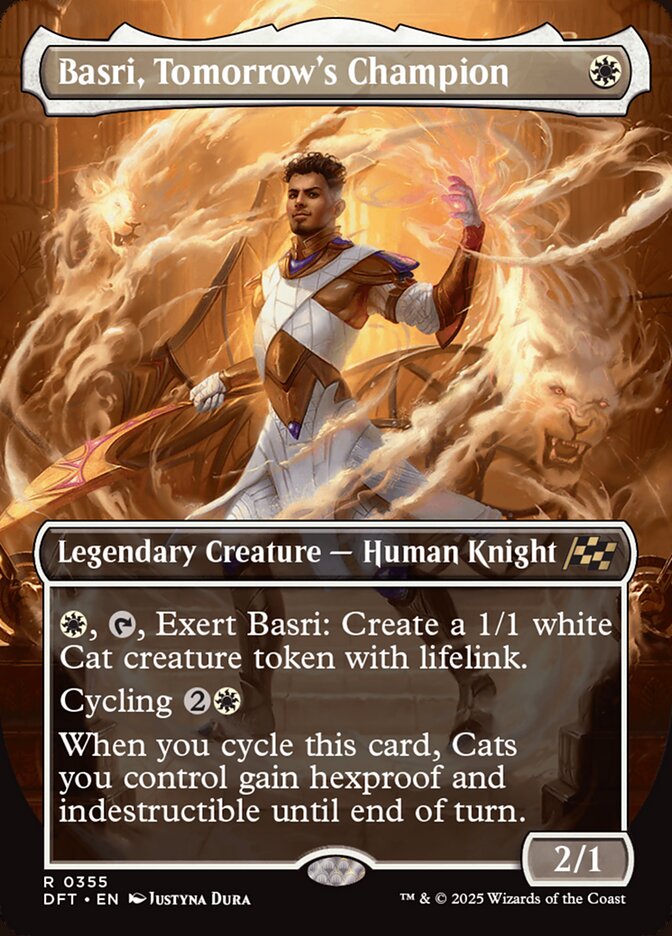 Basri, Tomorrow's Champion - Borderless Aetherdrift #355