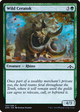 Wild Ceratok MTG Singles | Guild...