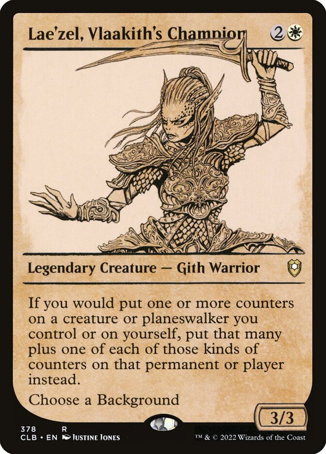 Lae'zel, Vlaakith's Champion - Commander Legends #378 Card Front