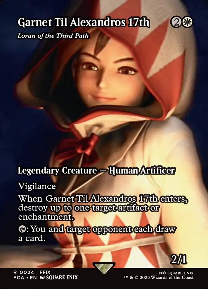 Loran of the Third Path Final Fantasy Through The Ages #024 Card Front