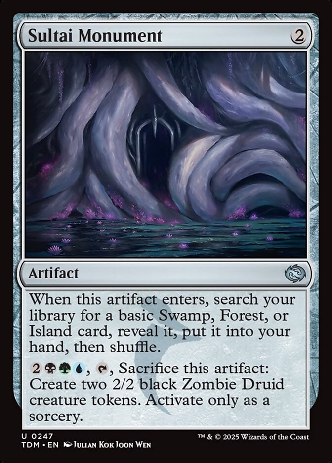 Sultai Monument Tarkir Dragonstorm #247