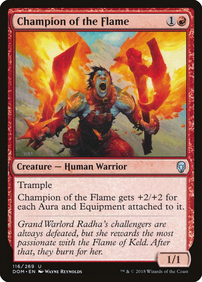 Champion of the Flame Dominaria #116