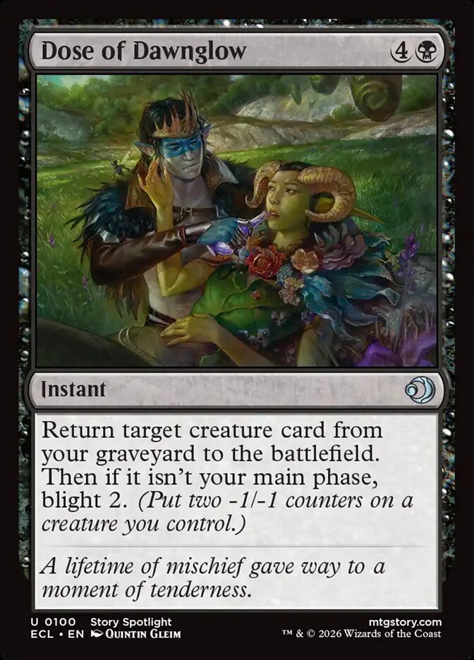 Dose of Dawnglow Lorwyn Eclipsed #100