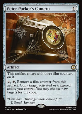 Peter Parker's Camera - Spid...