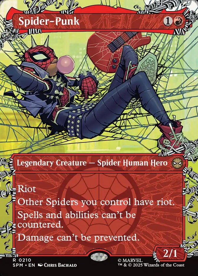 Spider-Punk Web-Slinger - Spider-Man #210