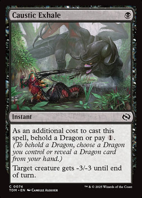 Caustic Exhale Tarkir Dragonstor...