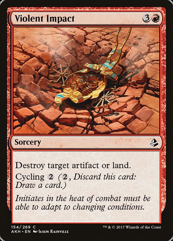 Violent Impact Amonkhet #154 | Magic! The Gathering Singles