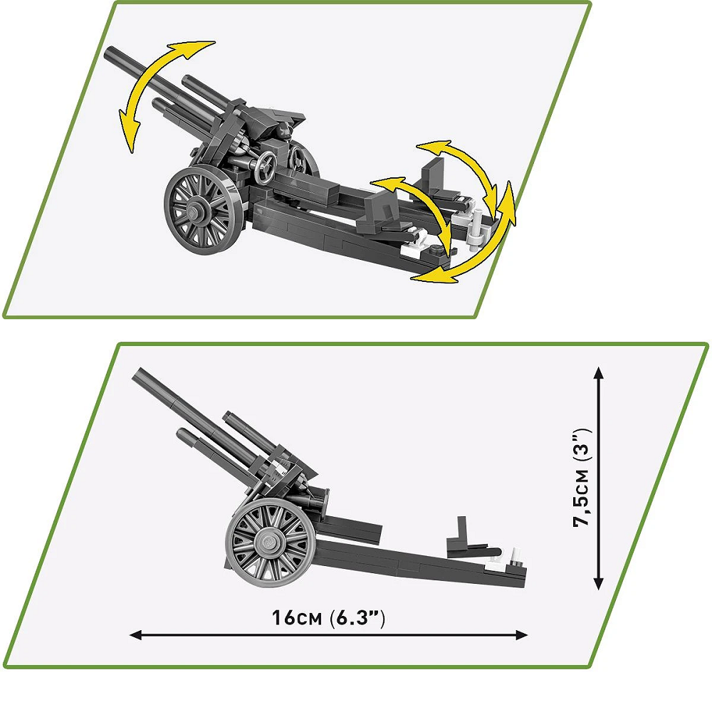Cobi 10.5 cm leFH 18 - Brick Kit