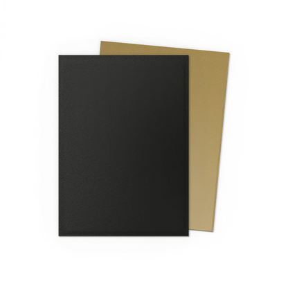Dragon Shield Black & Gold Matte Dual Sleeves