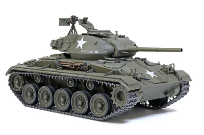 Tamiya U.S. Light Tank M24 Chaffee European Theatre -1:35 Scale Plastic Model Kit