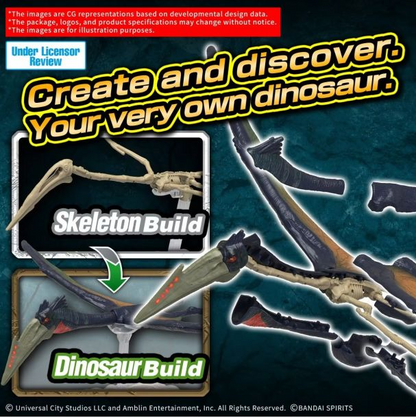 Plannosaurus Jurassic World Quetzalcoatlus - Bandai Plastic Model Kit