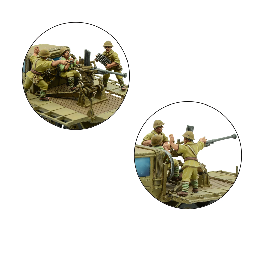 Bolt Action Isuzu Type 98 AA Machine Cannon Carrier