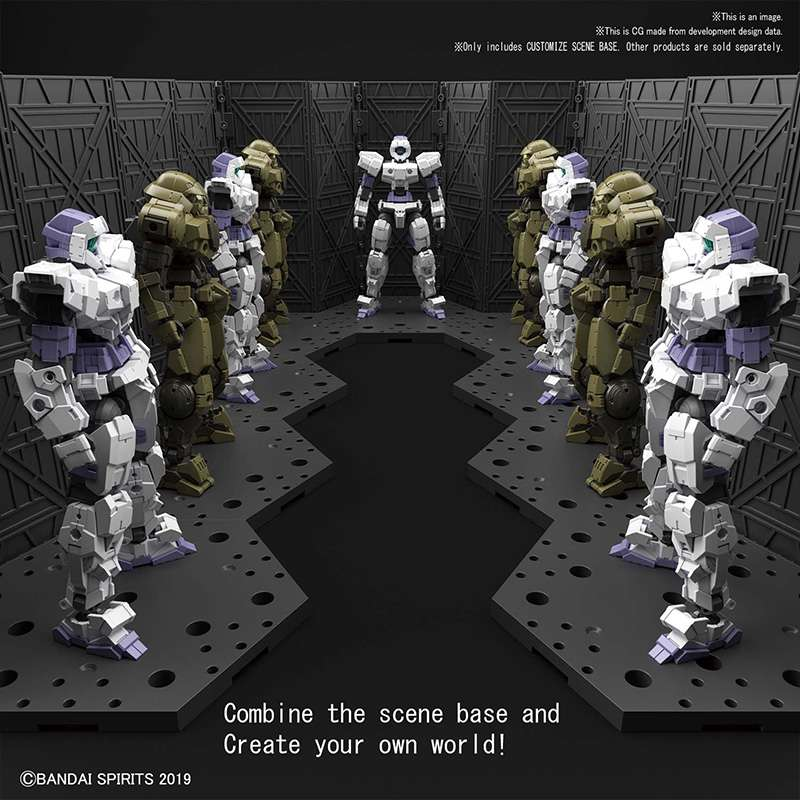 Customize Scene Base - Display Stand for 1/144 Gunpla