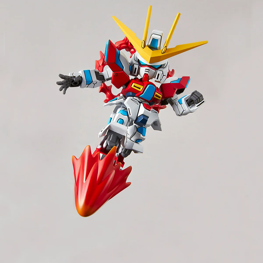 SD Gundam Ex-Standard Try Burning Gundam - Bandai Gunpla