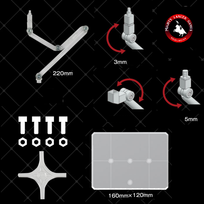 Action Base 8 Clear Colour - BanDai