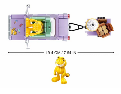 Sluban Garfield Car -  Building Brick Kit
