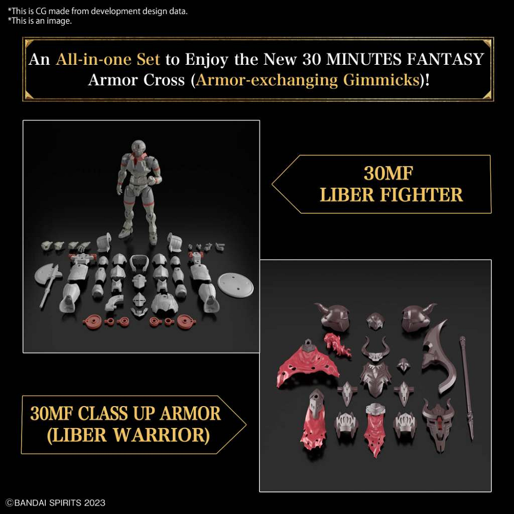 30MF Liber Warrior - Gunpla Model Kit