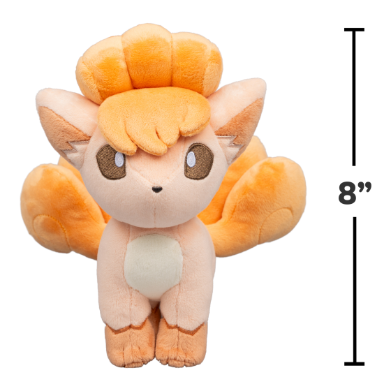 8" Vulpix - Pastel 30th Anniversary Pokémon Plushie
