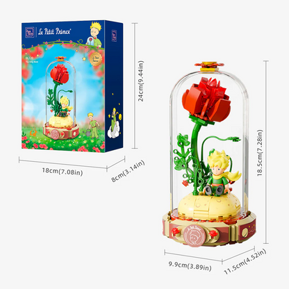The Little Prince The Only Rose Display Model Brick Building Set - Pantasy