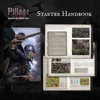 Pillage Introductory Set - 2 Player Early Middle Ages Battle Game