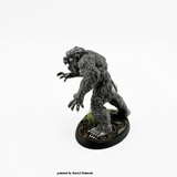 07099 Killer Ape sculpted by Jason Wiebe from the Reaper Miniatures Bones USA Dungeon Dwellers range. A great RPG miniature of a carnivorous primate for your gaming table.