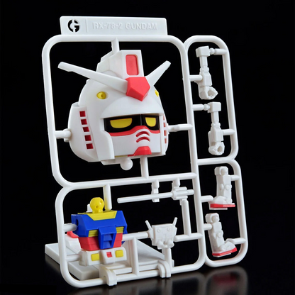 Gunpla-Kun Dx Set with Runner Version Recreation Parts - Gunpla