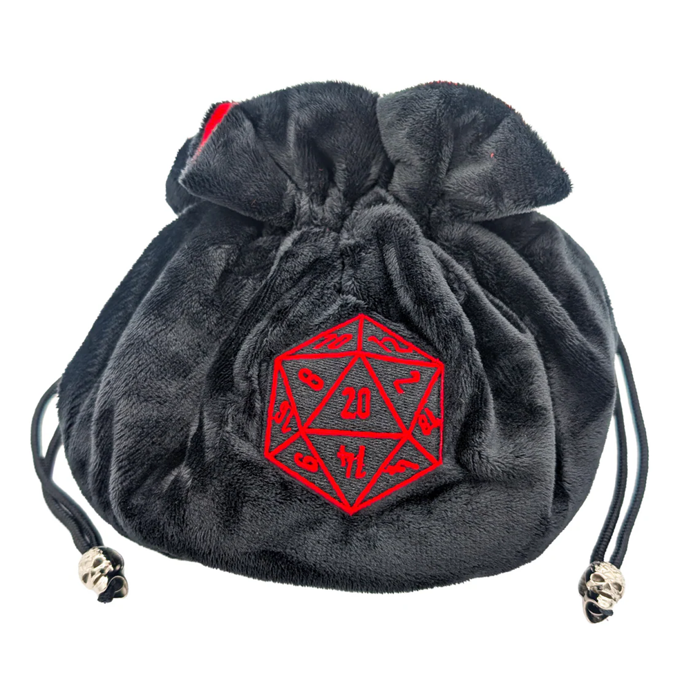 Black Large Dice Sack - Mystery Dice Goblin