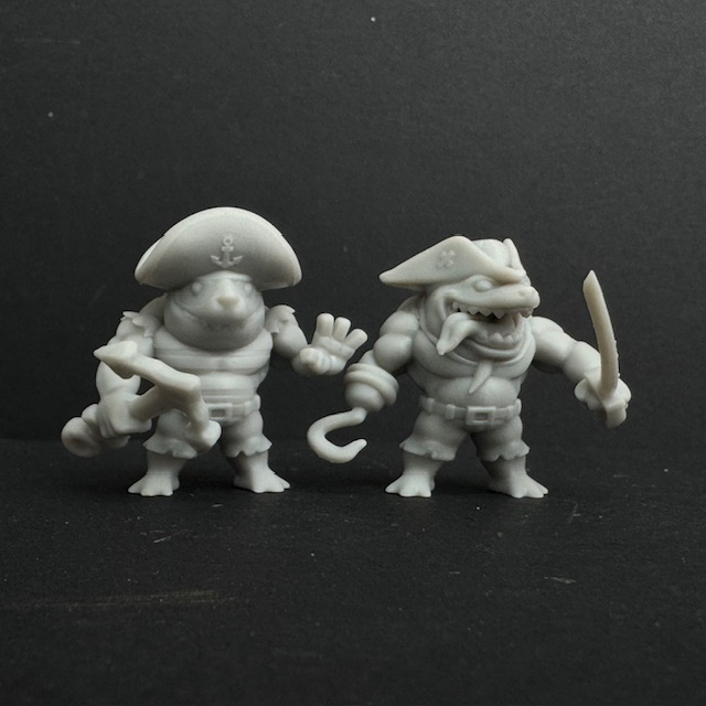 Shark Chibis A - Iron Gate Scenery