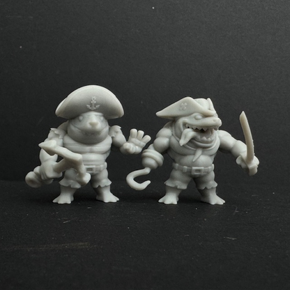 Shark Chibis A - Iron Gate Scenery