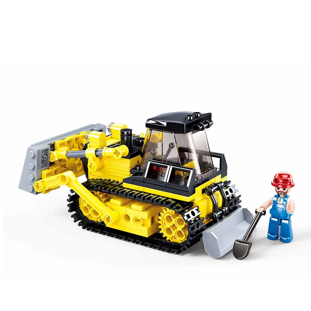 Sluban Bulldozer - Town Construction Building Brick Kit