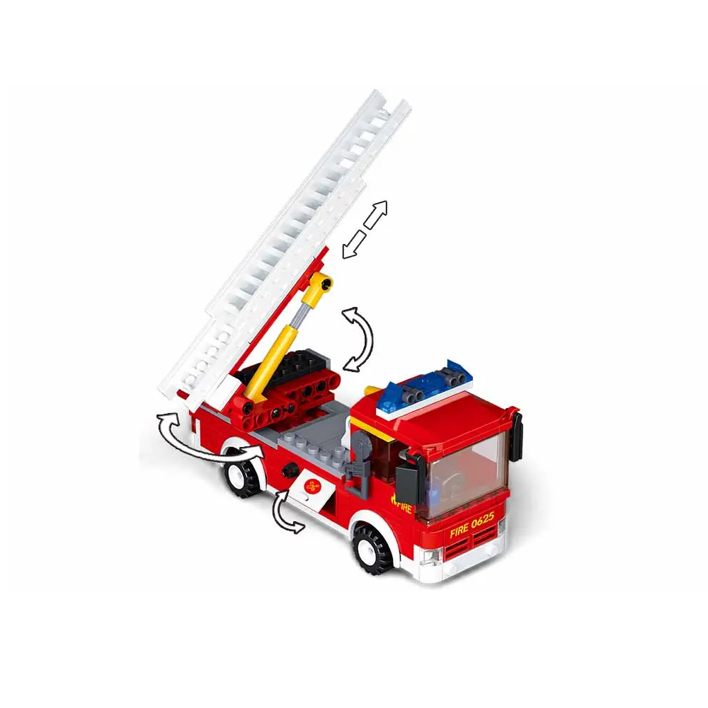 Sluban Fire Truck - Building Brick Kit