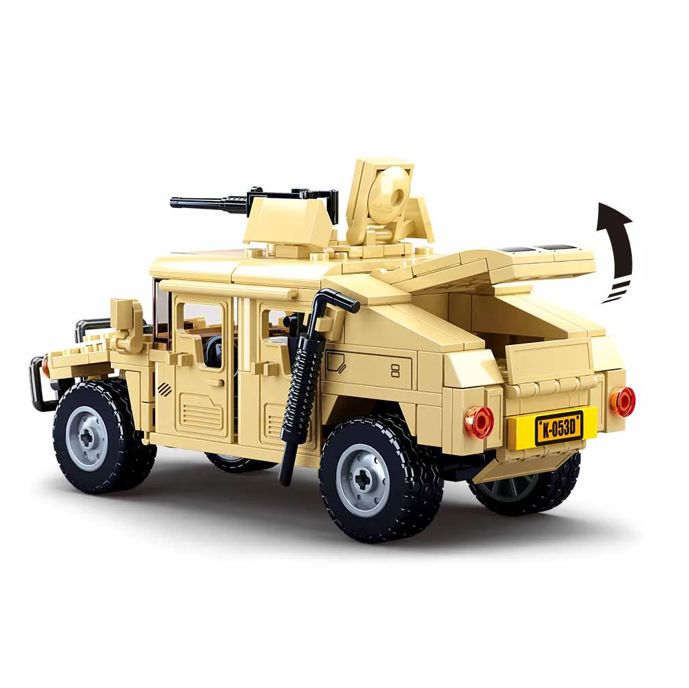 Sluban H1S Assault Hummer - Building Brick Kit