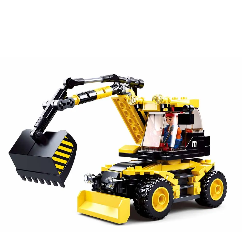 Sluban Excavator - Town Construction Building Brick Kit