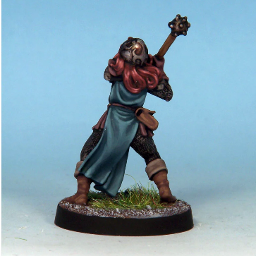 Cleric with Mace - Crooked Dice