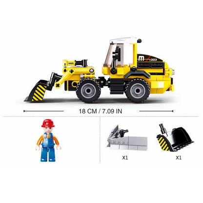 Sluban Forklift - Town Construction Building Brick Kit