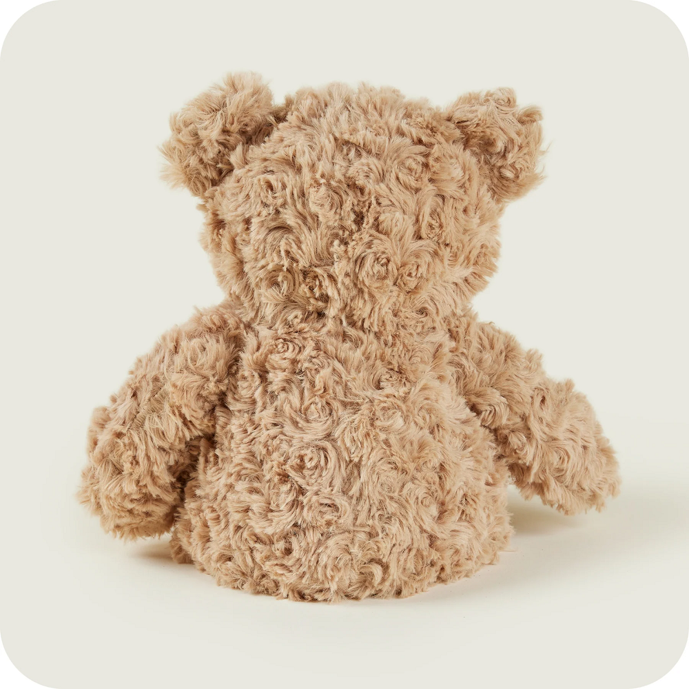Warmies Brown Curly Bear -  Microwavable Plushies