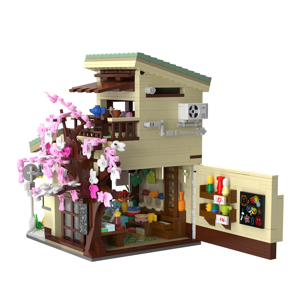 Kitty's Japanese Grocery Store - Cada Brick Kit