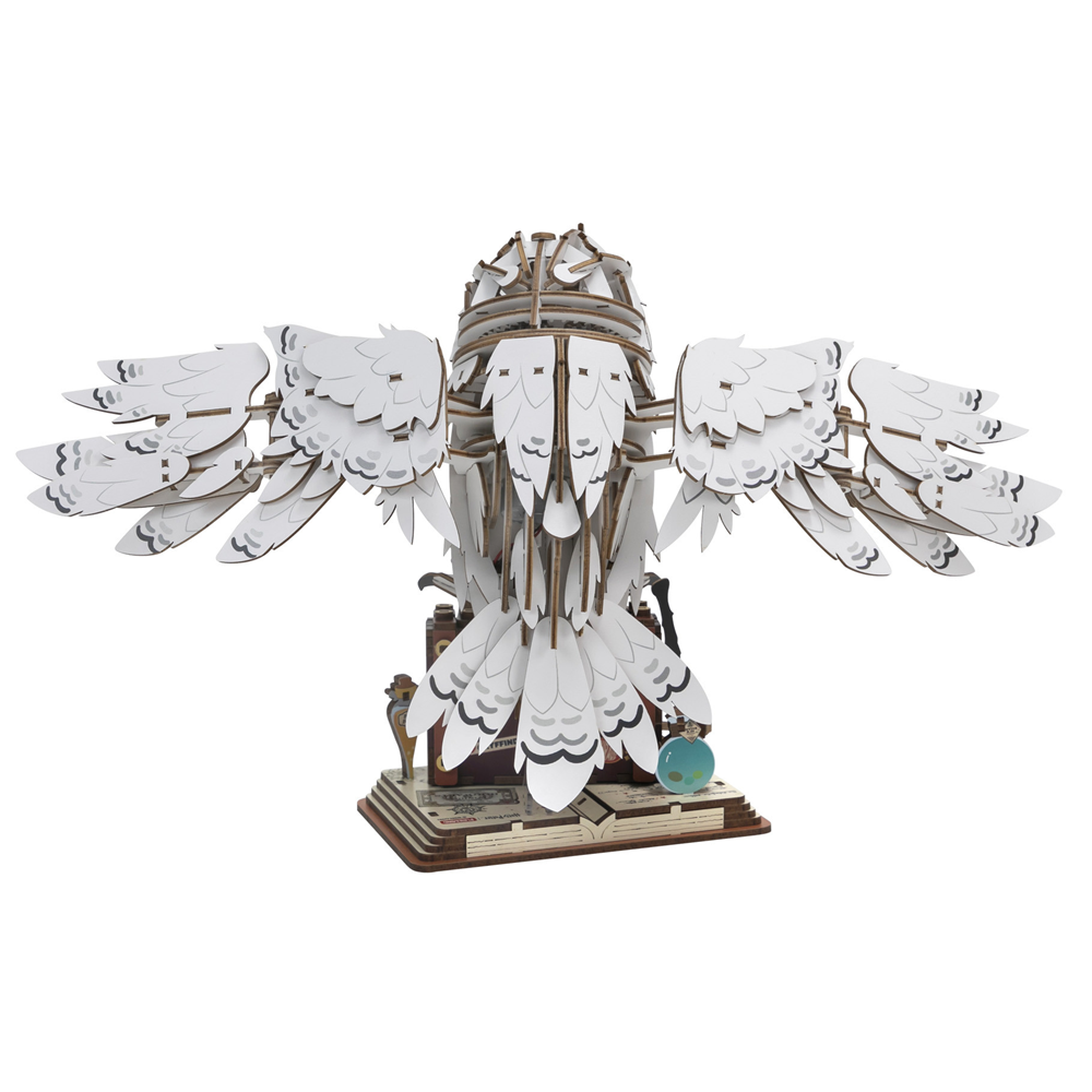 Harry Potter Mechanical Hedwig - PureMind Wooden Model Kit