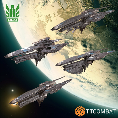 Dropfleet Commander UCM Battlefleet